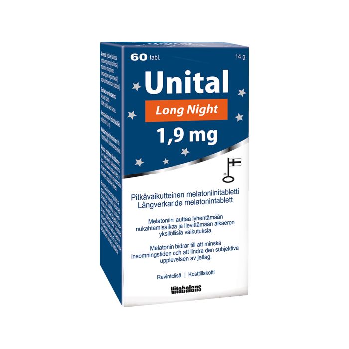 Unital Long Night 1,9 mg 60 tabl kuva 2