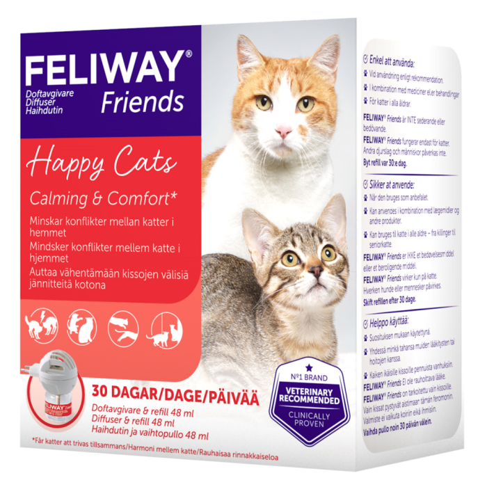 Feliway Friends haihdutin ja liuos 48 ml kuva 2