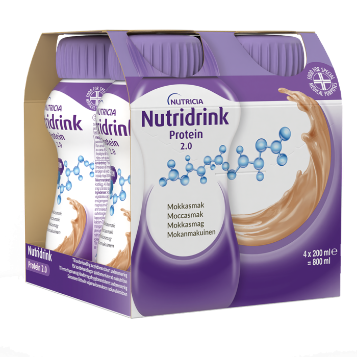 Nutridrink Protein 2.0 mokka 4X200 ml kuva 4