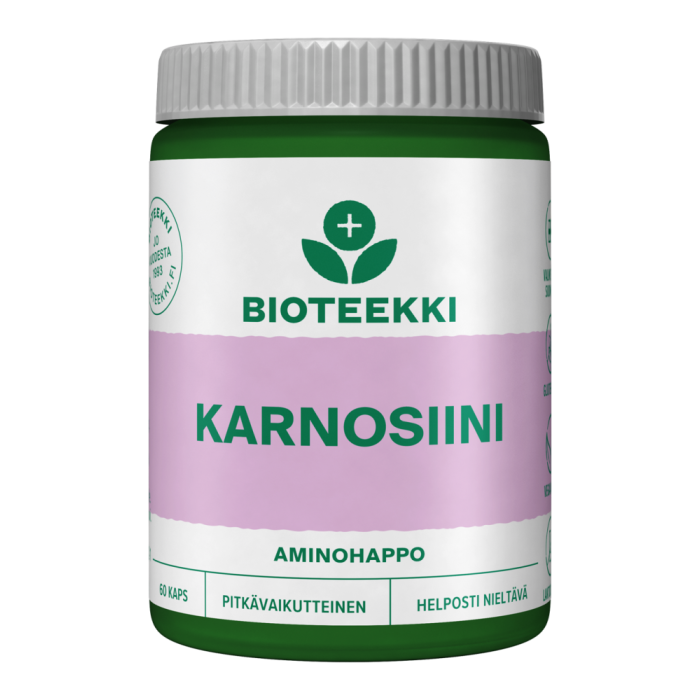 Bioteekki Karnosiini 60 kapseli