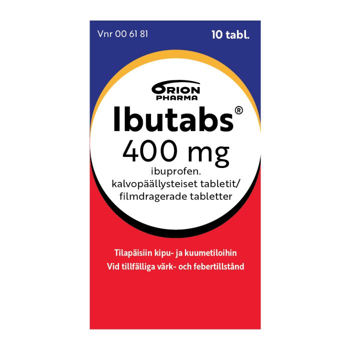 IBUTABS tabletti, kalvopäällysteinen 400 mg 10 fol kuva 6