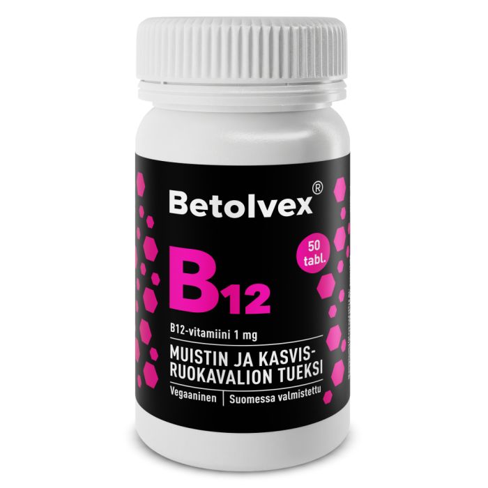 Betolvex 1 mg B12-vitamiini 50 tabl kuva 2