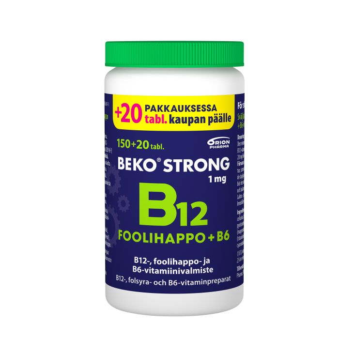 Beko Strong B12+foolihappo+B6 170 tabl kuva 2