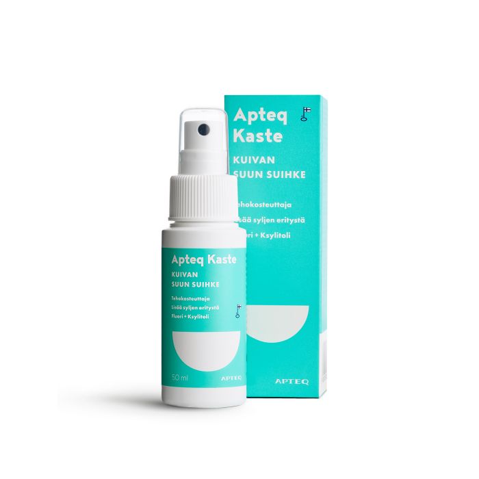 Apteq Kaste Kuivan suun suihke 50 ml kuva 2