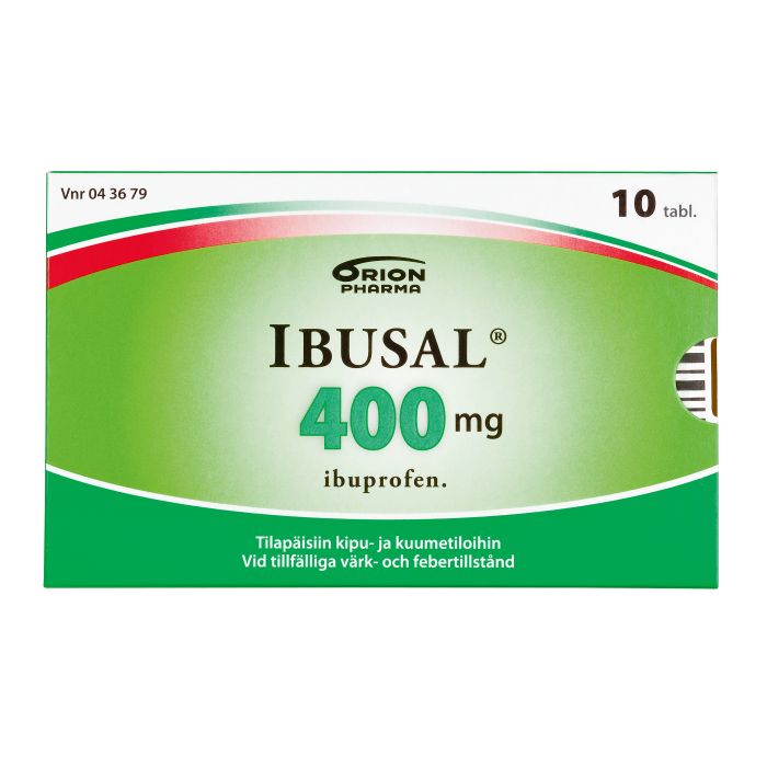 IBUSAL tabletti, kalvopäällysteinen 400 mg 10 fol kuva 2
