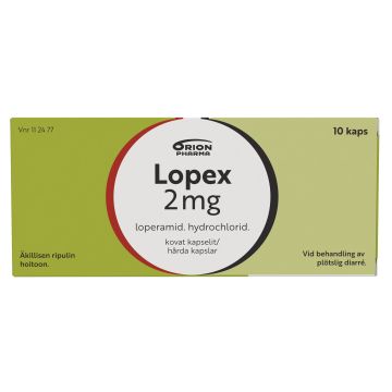LOPEX kapseli, kova 2 mg 10 fol