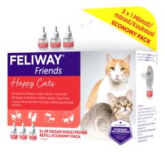 Feliway Friends liuos vaihtopullo 3x48 ml