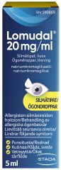 LOMUDAL silmätipat, liuos 20 mg/ml 5 ml
