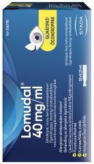 LOMUDAL silmätipat, liuos, kerta-annospakkaus 40 mg/ml 20 x 0,35 ml